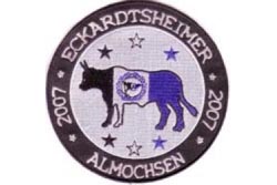 [b]Fan-Club Eckardtsheimer Almochsen 2007[/b]
(gestickt, Auflage 100 Stück)