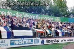 01. Oktober 1983: 
Auswärtsspiel im Ulrich-Haberland-Stadion zu Leverkusen