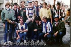 29. Oktober 1983: 
Blue Army an der Frankfurter Flotte vor OFC - DSC