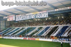 13.08.2000:
Choreografie beim Spiel gegen den VfL Osnabrück.