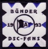 [b]Bünder DSC-Fans 1993[/b]
(gestickt, Auflage 50 Stück)