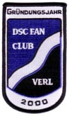 [b]DSC Fan Club Verl 2000[/b]
(gestickt, Auflage 100 Stück)