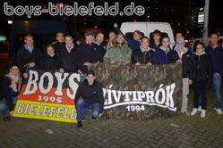 04.11.2010:
SzUD & 22er beim Spiel des DVSC in Eindhoven.