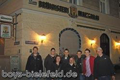 09.04.2010:
Nach dem Spiel bei 1860 an unserem‘ Brünnstein