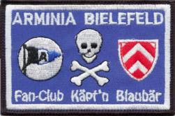 [b]Fan-Club Käptn Blaubär 1993[/b]
(gestickt, Auflage 100 Stück)