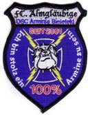 [b]Fan-Club Almgläubige Enger 2001[/b]
(gestickt, Auflage 100 Stück)