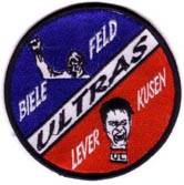 [b]Ultras Bielefeld & Ultras Leverkusen[/b]
(gestickt, Auflage 50 Stück)