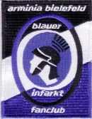 [b]Fanclub Blauer Infarkt 2002[/b]
(gestickt, Auflage 100 Stück)