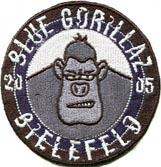 [b]Blue Gorillaz 2005[/b]
(gestickt, Auflage 20 Stück, nur auf FC-Pullis)