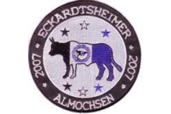 [b]Fan-Club Eckardtsheimer Almochsen 2007[/b]
(gestickt, Auflage 100 Stück)