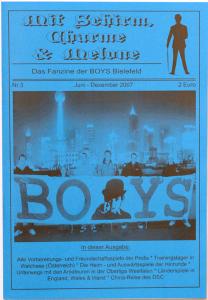 Mit Schirm, Charme & Melone - Ausgabe 3
(Februar 2008 / Auflage: 200 / 56 Seiten)