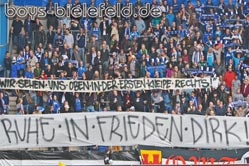 13.09.2014:
Die BLUE ARMY verabschiedet einen treuen Gefolgsmann.