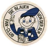[b]Die Blauen von der Alm 1978[/b]
(Rückenaufnäher, gestickt)
