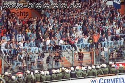 02.06.1996:
8.000 Bielefelder bejubeln die Rückkehr in die erste Bundesliga beim Spiel in Bochum.