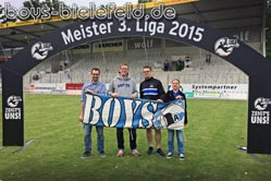 23.05.2015:
Auch wir sind ein bisschen Meister ... in Großaspach