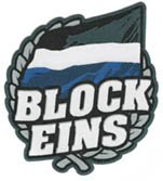 [b]Block Eins e.V. 2015[/b]
(gewebt, Auflage 100 Stück)