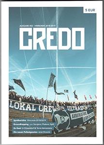 Credo - Ausgabe 2
(Frühjahr 2019 / Auflage: 300 / 170 Seiten)