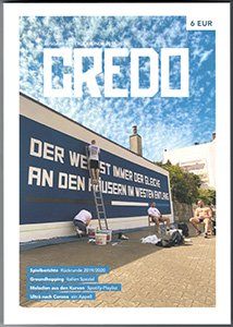 Credo - Ausgabe 5
(Rückrunde 19-20 / Auflage: 300 / 214 Seiten)