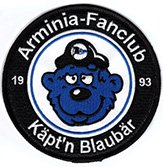 [b]Fan-Club Käptn Blaubär 1993[/b]
(gestickt, Auflage 50 Stück)
