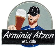 [b]Arminia Atzen 2016[/b]
(gestickt, Auflage 50 Stück)