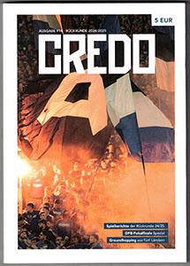 Credo - Ausgabe 14
(Rückrunde 24-25 / Auflage: 2.500 / 236 Seiten)