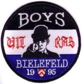[b]BOYS Bielefeld 1995[/b]
(gestickt, Auflage 100 Stück)